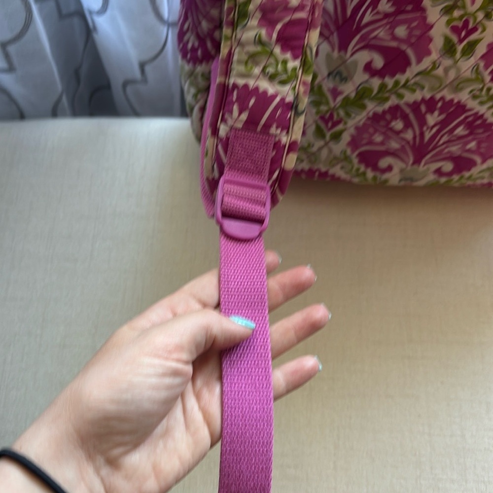 Vera Bradley Julep Tulip Quilted Laptop Backpack - Picture 7 of 11